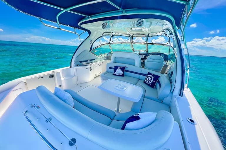 44ft Sea Ray Sundancer charter boat — view 2