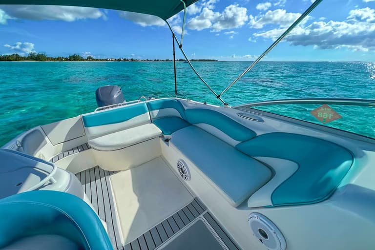 24ft Sea Ray Sundeck charter boat — view 3