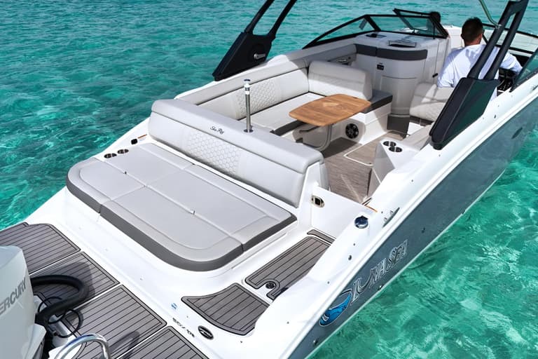27ft Sea Ray SDX 270 charter boat — view 3
